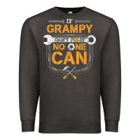 Smoke Mens Grampy Funny Handyman Fix It Fathers Day Gift Premium Sweatshirt - longCreatives