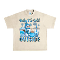 Sandshell baby it's cold outside Urban Heavy Tee - CowGirlArtShop