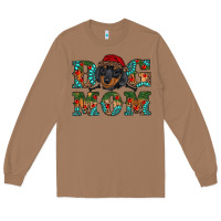 Toasted Coconut christmas dog mom dachshund Long Sleeve Tee - RanaPortraitStore