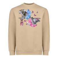 Mushroom Koalas With Tutu Heavyweight Sweatshirt - LillyAllenDesigns