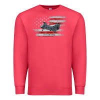 Cardinal CH-47 Chinook Helicopter USA Flag Helicopter Pilot Gifts Premium Sweatshirt - longCreatives
