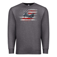 Ch-47 Chinook Helicopter Usa Flag Helicopter Pilot Gifts Premium Sweatshirt | Teevron