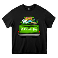 Black St Patrick's Day Truck Heavy Core Tee - Bettercallsaul