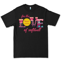 Black For The Love Of Softball Premium Tee - Bettercallsaul