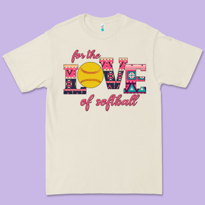 For The Love Of Softball Premium Tee Designed By Bettercallsaul