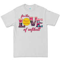 Dove Grey For The Love Of Softball Premium Tee - Bettercallsaul