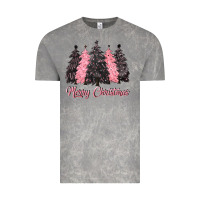 Cloud Rock pink merry christmas Vintage Tee - CowGirlArtShop