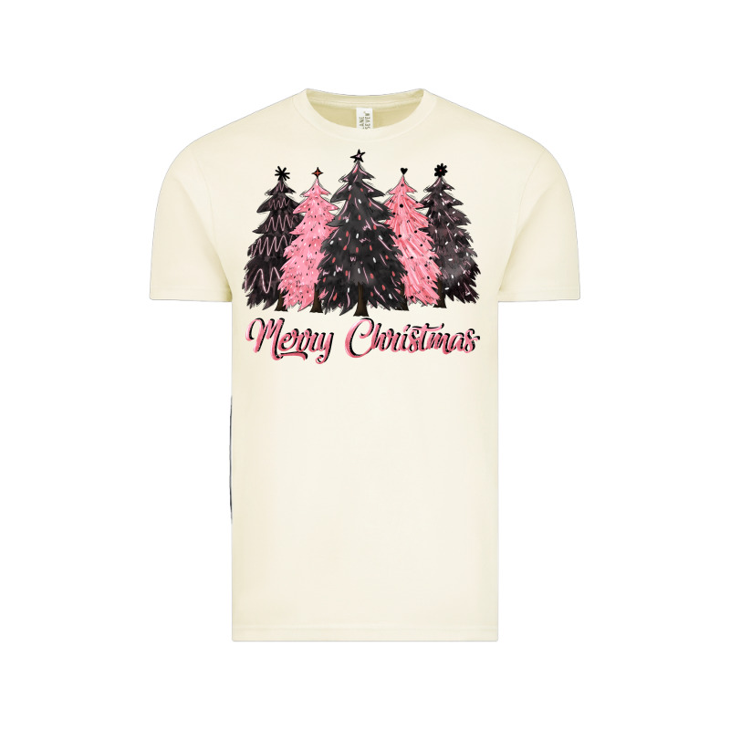 Pink Merry Christmas Vintage Tee by CowGirlArtShop | Teevron