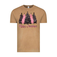 Vintage Camel pink merry christmas Vintage Tee - CowGirlArtShop