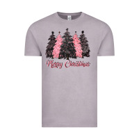 Vintage Zinc pink merry christmas Vintage Tee - CowGirlArtShop