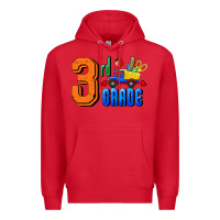 Red Third Grade Premium Hoodie - RanaPortraitStore