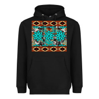 Black gemstone tumbler Heavyweight Hoodie - BarkalooDesign