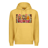 Antique Gold Nach Valentine Premium Hoodie - CowhideDigitalArt