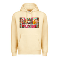 Pina Colada Nach Valentine Premium Hoodie - CowhideDigitalArt
