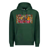 Sports Green Nach Valentine Premium Hoodie - CowhideDigitalArt