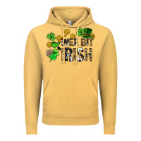 Vintage Mustard Wee bit o' Irish St. Patrick's Vintage Hoodie - CowGirlArtShop