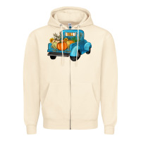 Sandshell fall truck Zipper Hoodie - Artiststas