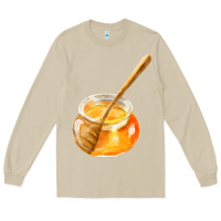 Mushroom honeypot and honeydipper fa element Long Sleeve Tee - FaDigitalArtStudio