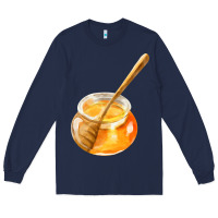 Navy honeypot and honeydipper fa element Long Sleeve Tee - FaDigitalArtStudio