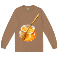 Toasted Coconut honeypot and honeydipper fa element Long Sleeve Tee - FaDigitalArtStudio