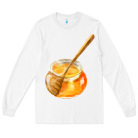 White honeypot and honeydipper fa element Long Sleeve Tee - FaDigitalArtStudio