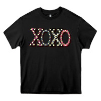 Black xoxo digital valentines day Heavy Core Tee - Bettercallsaul