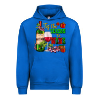 Cobalt tis the season to wine Urban Hoodie - AdoDesignShop