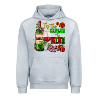 Heather Grey tis the season to wine Urban Hoodie - AdoDesignShop