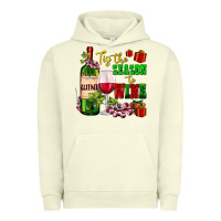 Pigment Pistachio tis the season to wine Urban Hoodie - AdoDesignShop
