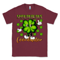 Burgundy shenanigans coordinator st patrick s day artiststas Classic Tee - Artiststas