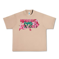 Burro nobody fights alone cancer awareness Urban Heavy Tee - CowGirlArtShop