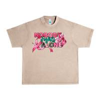 French Oak nobody fights alone cancer awareness Urban Heavy Tee - CowGirlArtShop