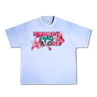Grape Ice nobody fights alone cancer awareness Urban Heavy Tee - CowGirlArtShop