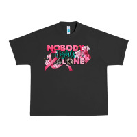 Pigment Black nobody fights alone cancer awareness Urban Heavy Tee - CowGirlArtShop