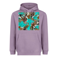 Lavender cheetah cowhide tumbler Heavyweight Hoodie - BarkalooDesign