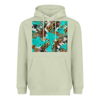 Matcha cheetah cowhide tumbler Heavyweight Hoodie - BarkalooDesign