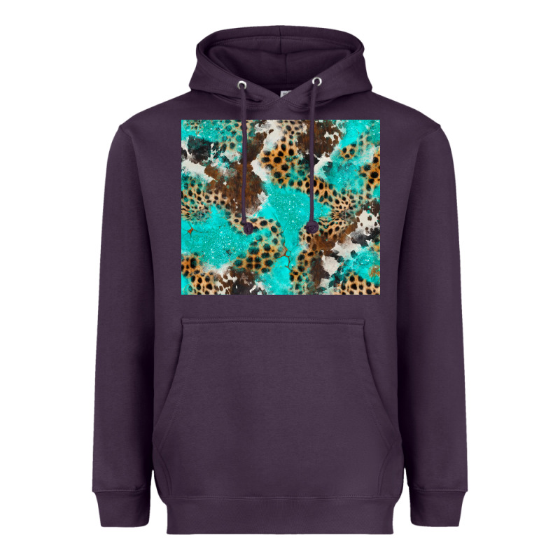 Cheetah Cowhide Tumbler Heavyweight Hoodie by BarkalooDesign | Teevron