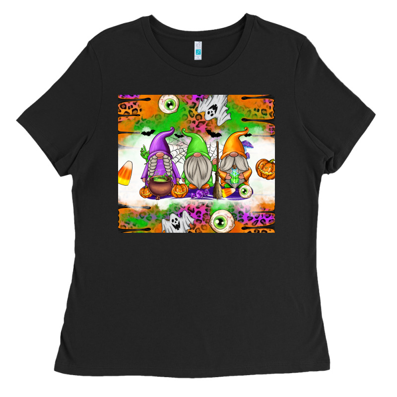 Halloween Gnomes Ladies Tee by texasbilliewilder | Teevron