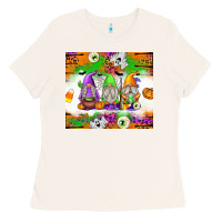 Bone Halloween Gnomes Ladies Tee - texasbilliewilder