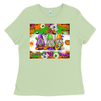 Matcha Halloween Gnomes Ladies Tee - texasbilliewilder