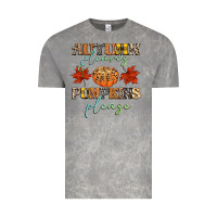 Cloud Rock autumn leaves and pumpkins please Vintage Tee - CowGirlArtShop