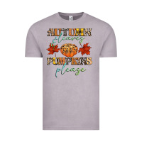 Vintage Zinc autumn leaves and pumpkins please Vintage Tee - CowGirlArtShop
