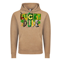Vintage Coffee Lucky dude  St. Patrick's Day Vintage Hoodie - CowGirlArtShop