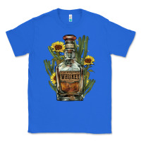 True Royal Western whiskey bottle Classic Tee - HowdyJamesFarm