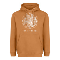 Meerkat Time Travel Traveler Watch Vintage Clock Steampunk Gift Heavyweight Hoodie - longCreatives
