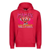 Cardinal Mamas Valentine Premium Hoodie - CowhideDigitalArt