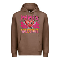 Chestnut Mamas Valentine Premium Hoodie - CowhideDigitalArt