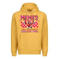 Mustard Mamas Valentine Premium Hoodie - CowhideDigitalArt