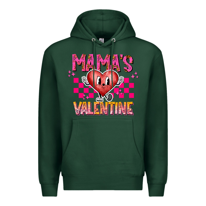Mamas Valentine Premium Hoodie by CowhideDigitalArt | Teevron