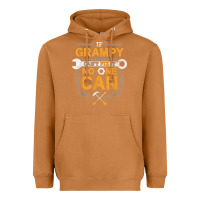 Meerkat Mens Grampy Funny Handyman Fix It Fathers Day Gift Heavyweight Hoodie - longCreatives